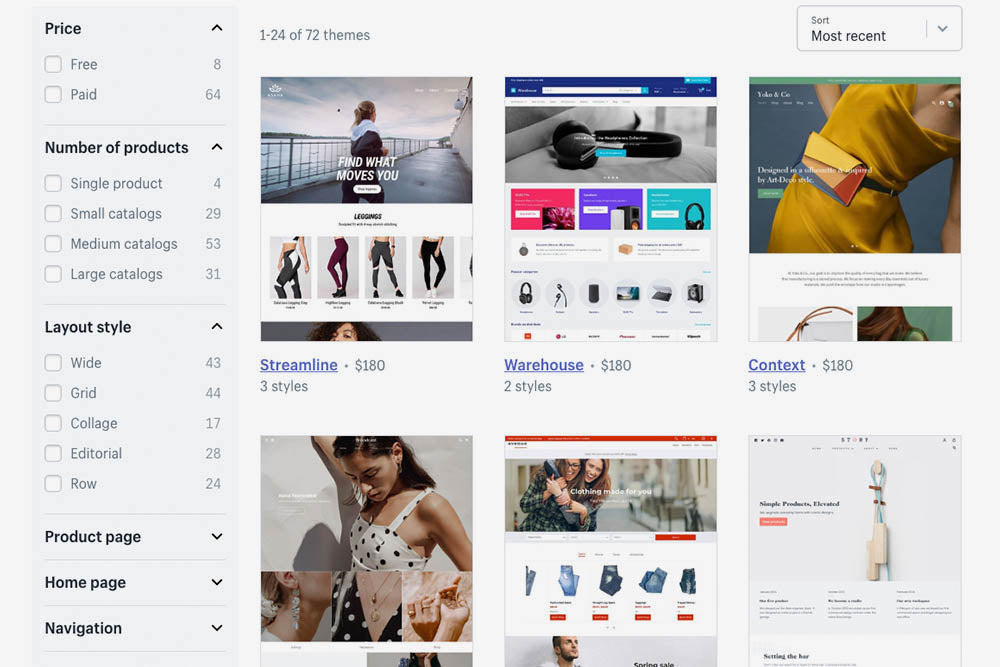 Preguntas y respuestas sobre la búsqueda y elección de un tema Shopify